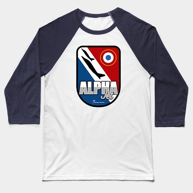 Dassault Alpha Jet Baseball T-Shirt by Aircrew Interview